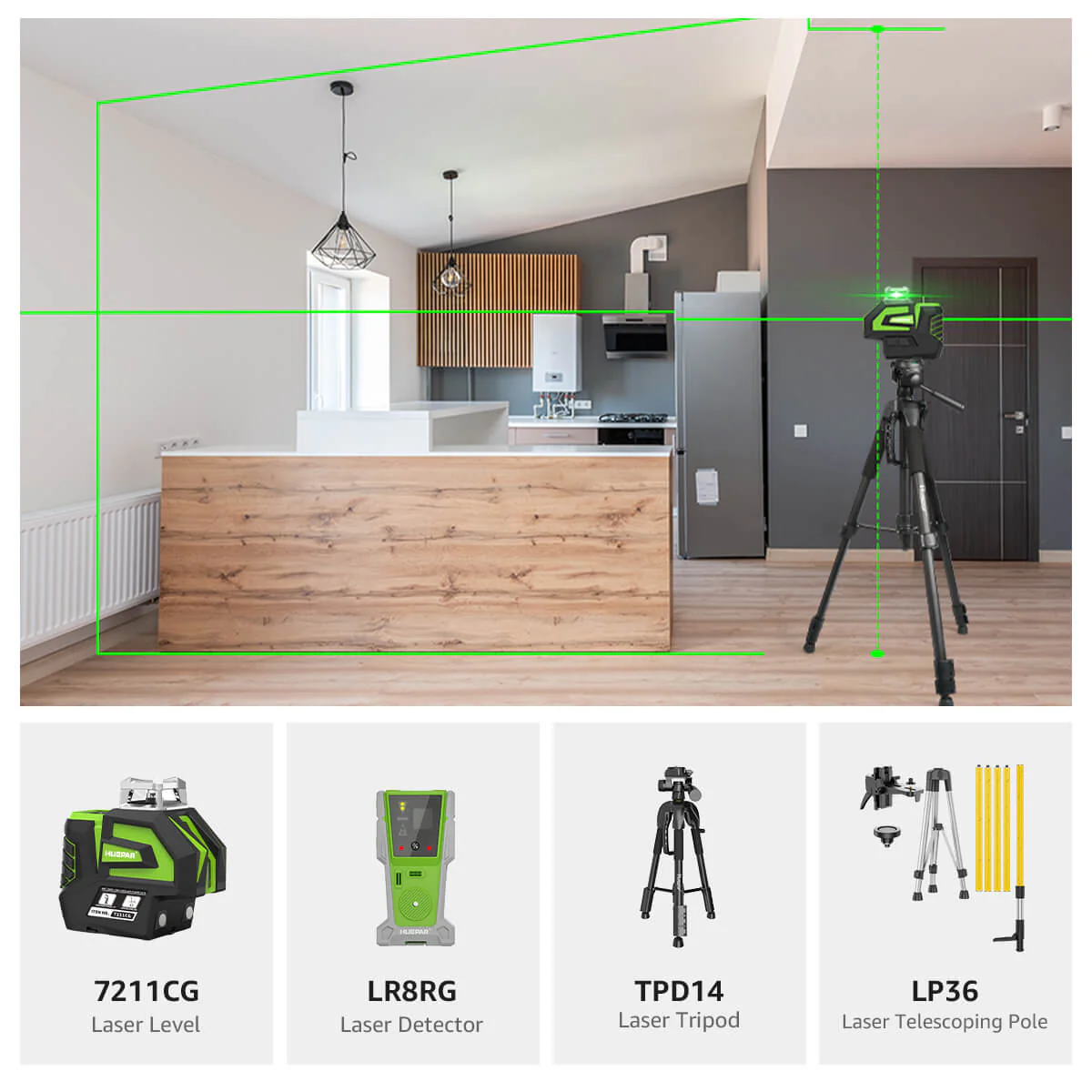 Huepar 7211CG Laser Level - Image 15