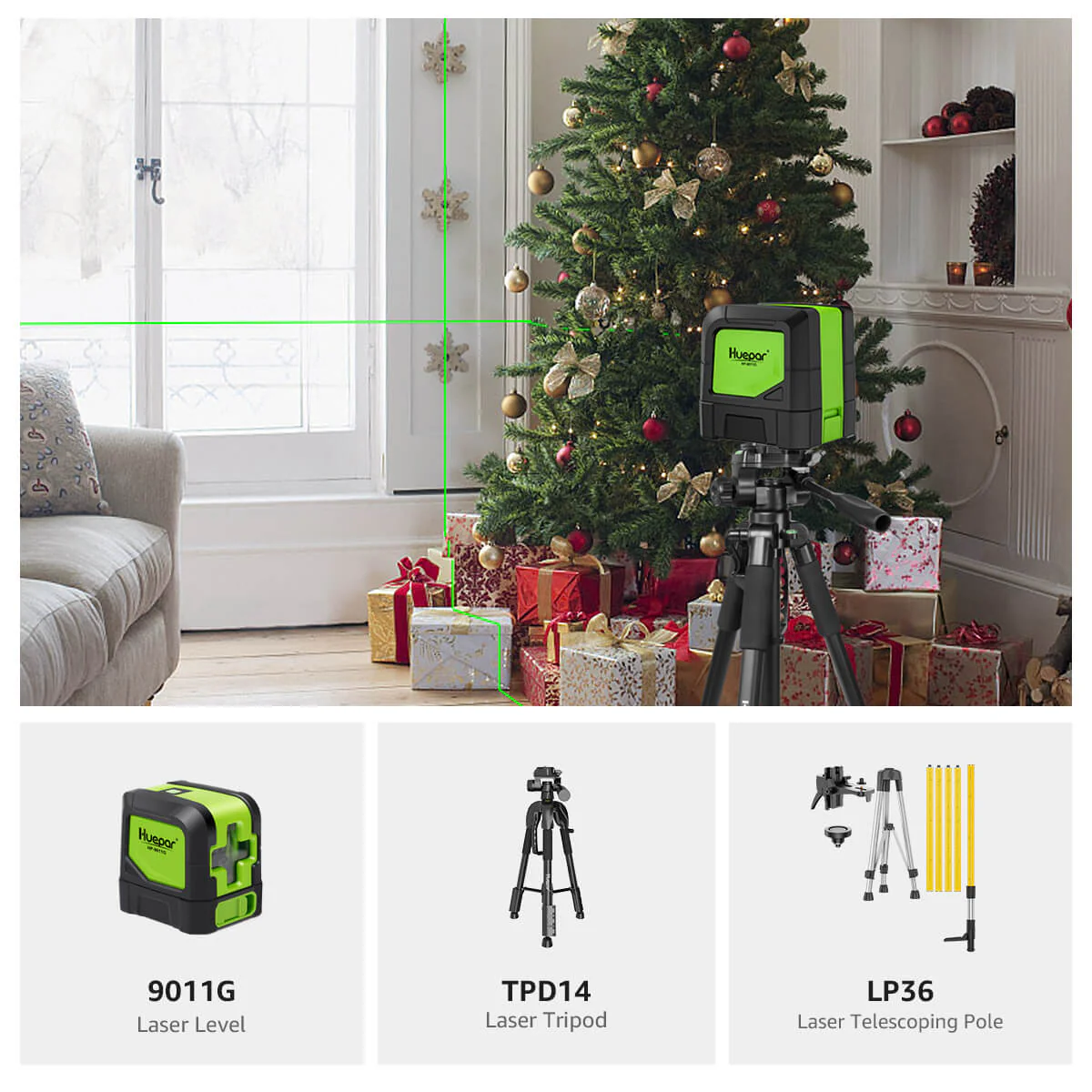Huepar 9011G Laser Level - Image 14
