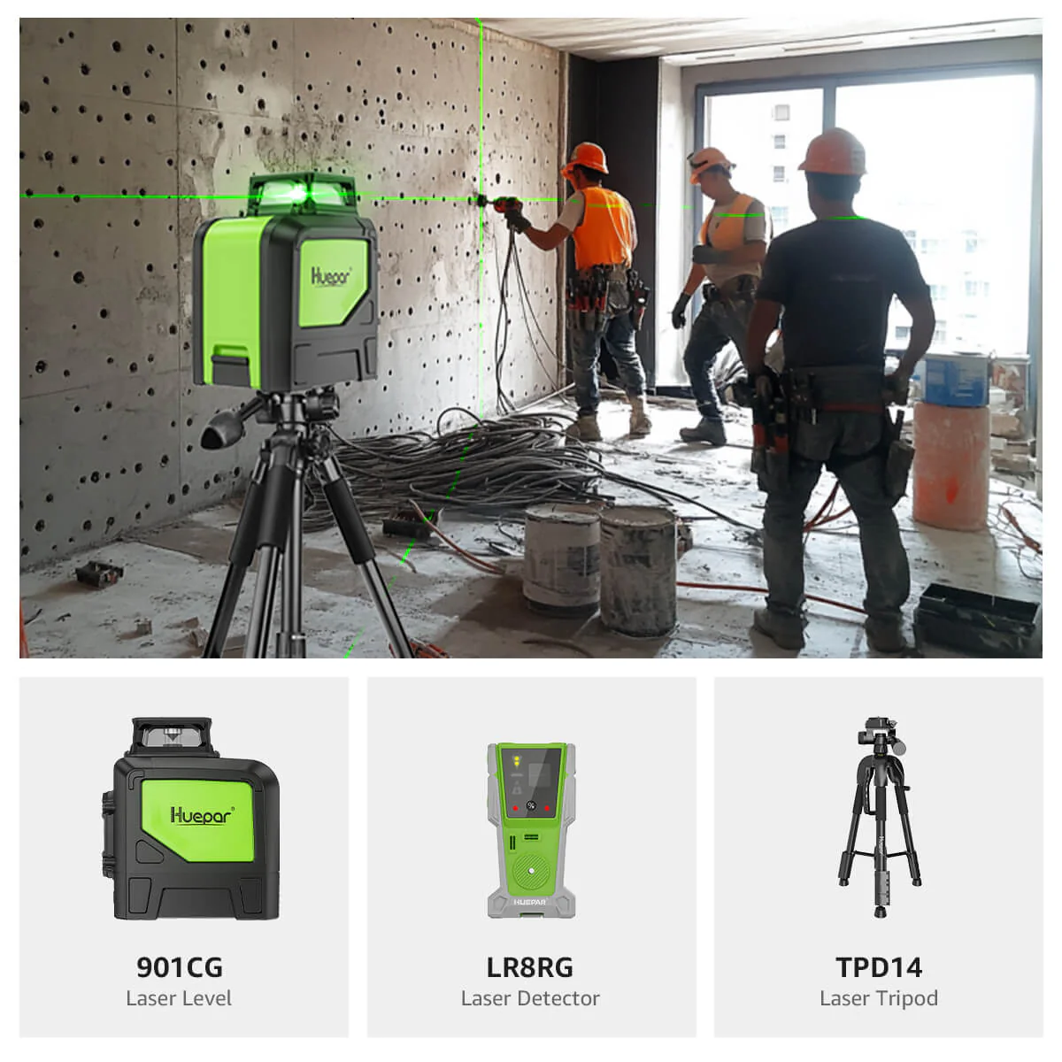 Huepar 901CG Laser Level - Image 13