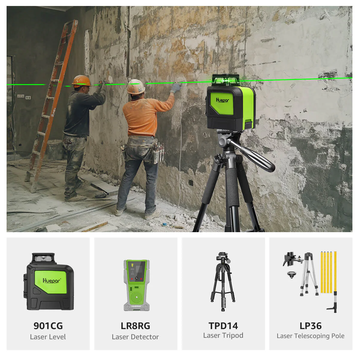 Huepar 901CG Laser Level - Image 14