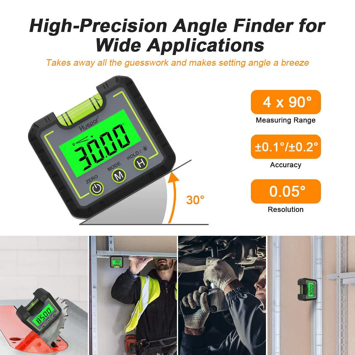 HUEPAR AG01 - Digital Level Angle Gauge Inclinometer - Image 5