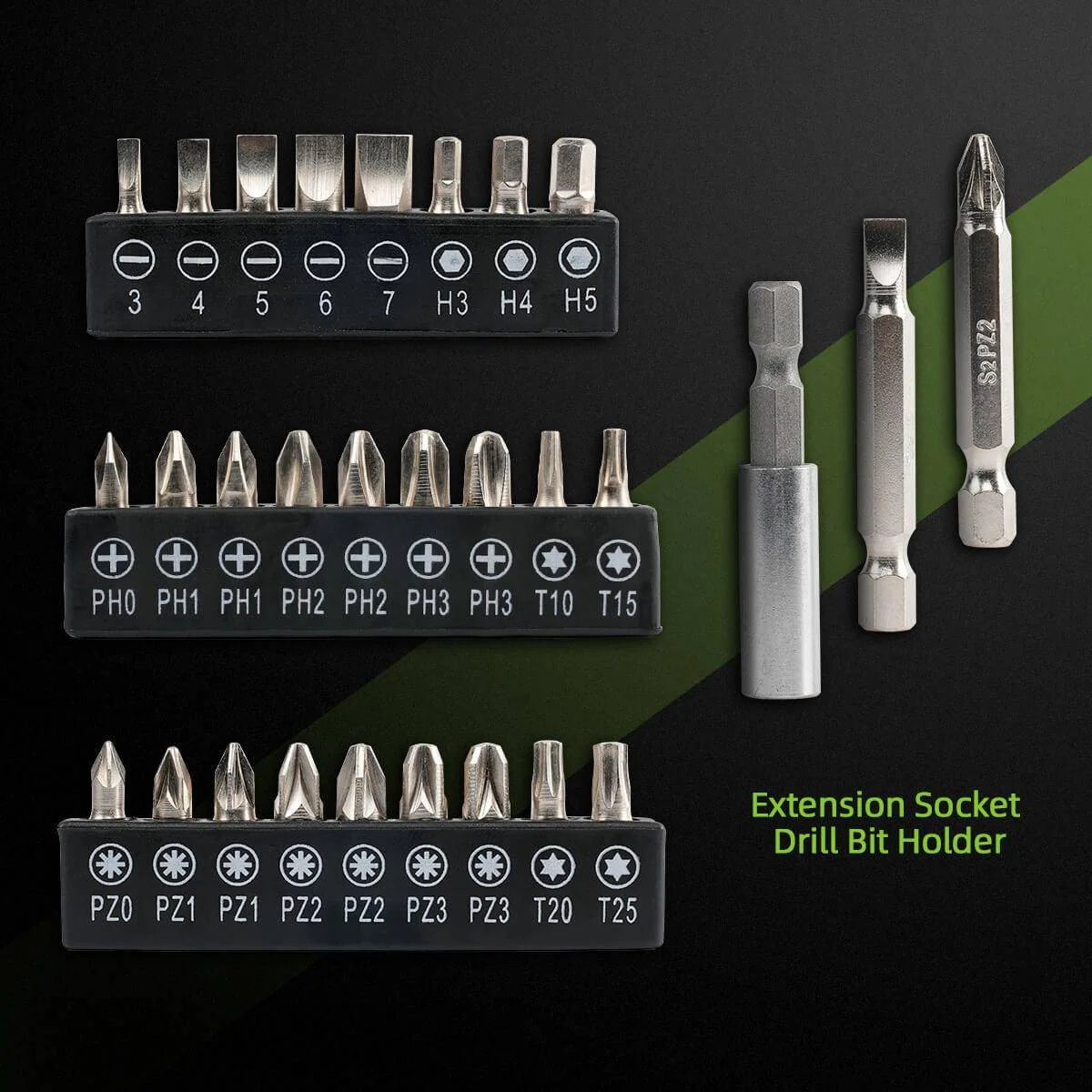 Huepar CS04 -  4V 1.5Ah Max 6Nm Electric Screwdriver Kit - Image 4