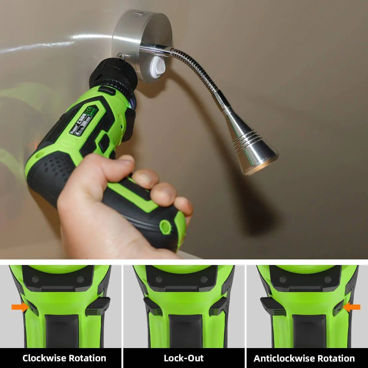 Huepar CS04 -  4V 1.5Ah Max 6Nm Electric Screwdriver Kit - Image 7