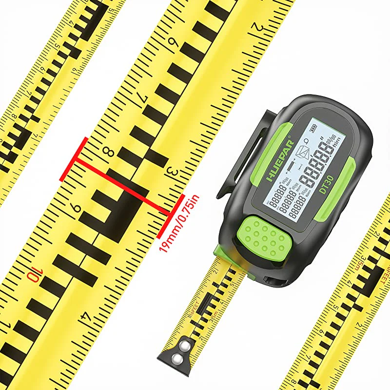 HUEPAR DT30 - Digital Laser Measuring Tape Measure - Image 8