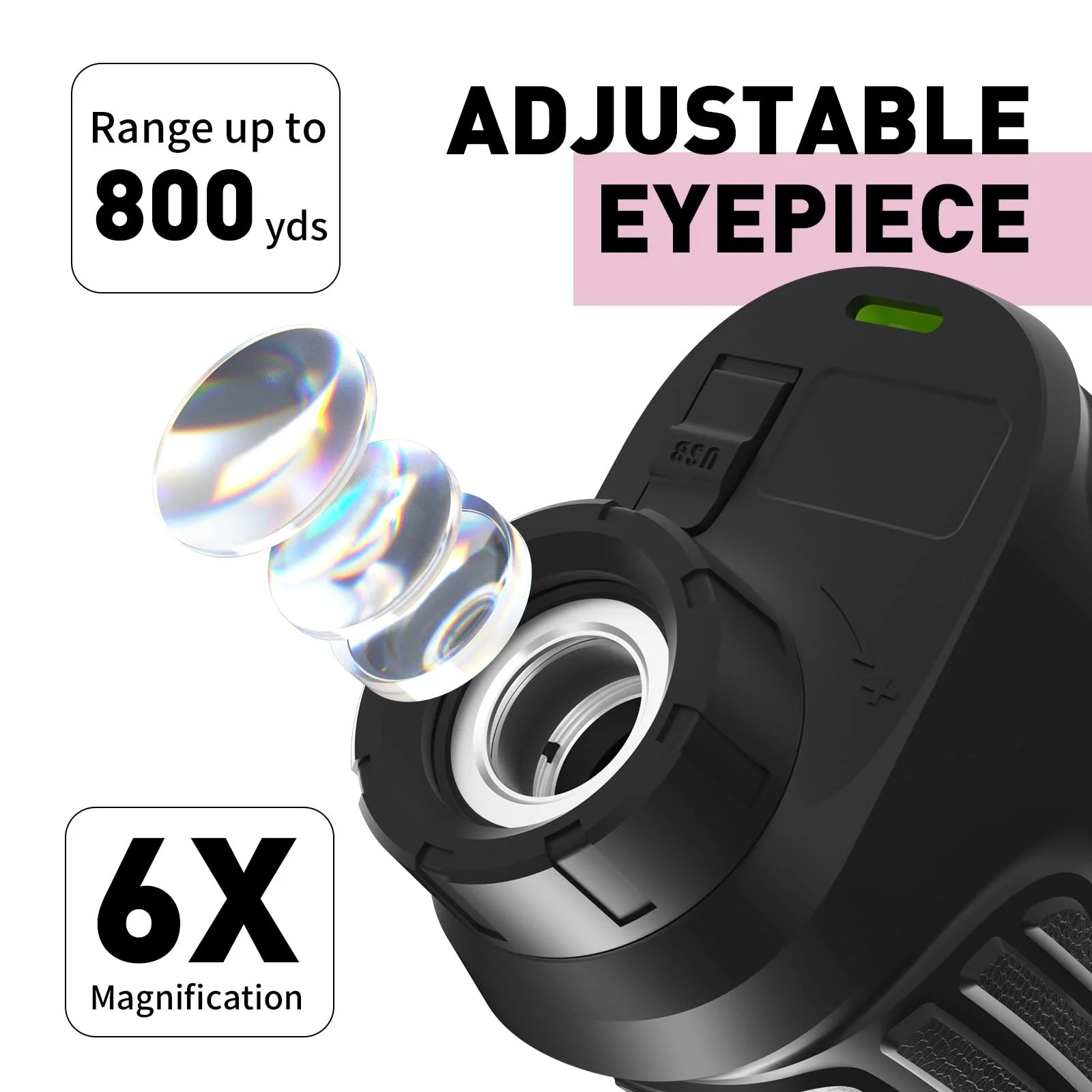 HUEPAR HLR600 - Laser Range Finder (600m) - Image 8