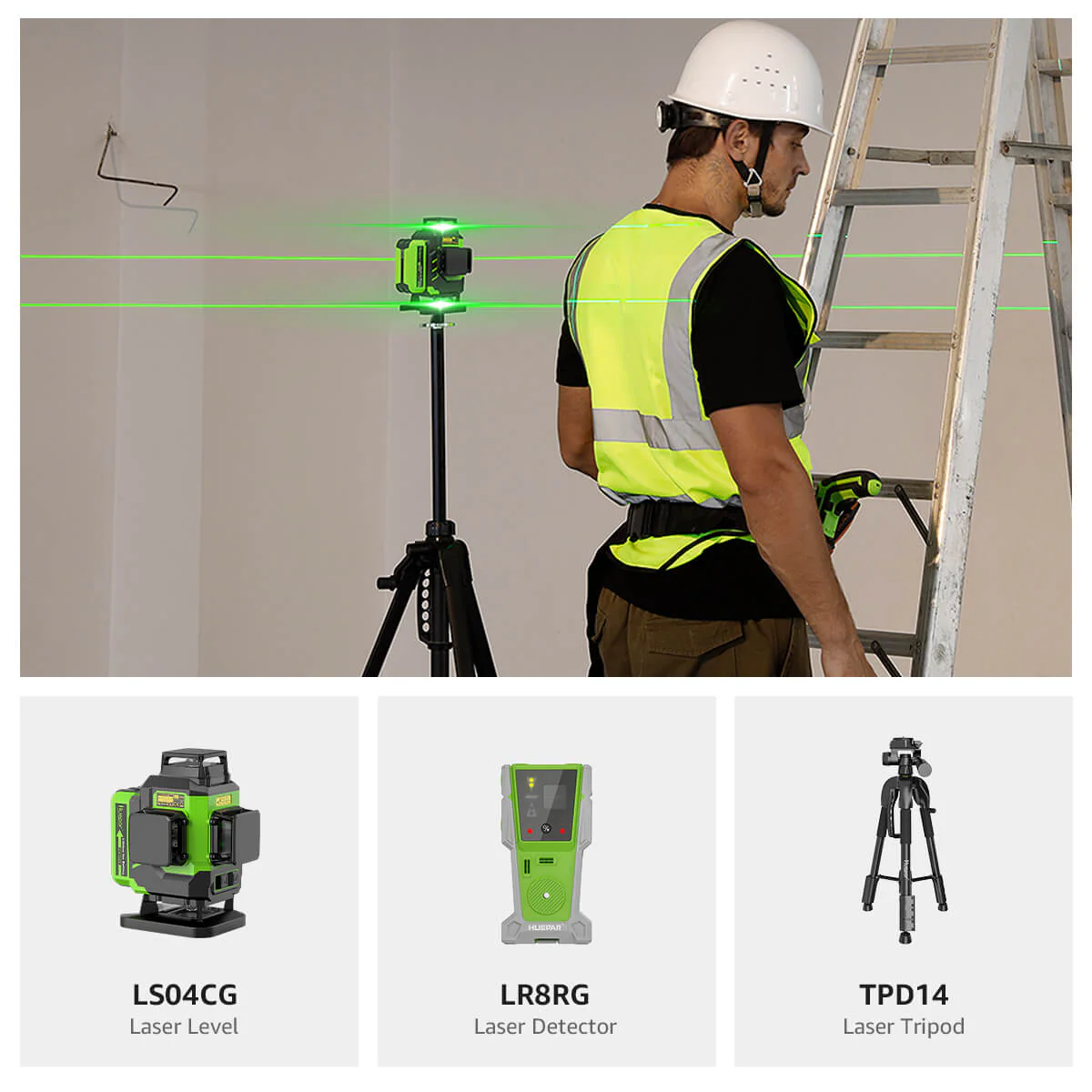 Huepar LS04CG Laser Level - Image 12