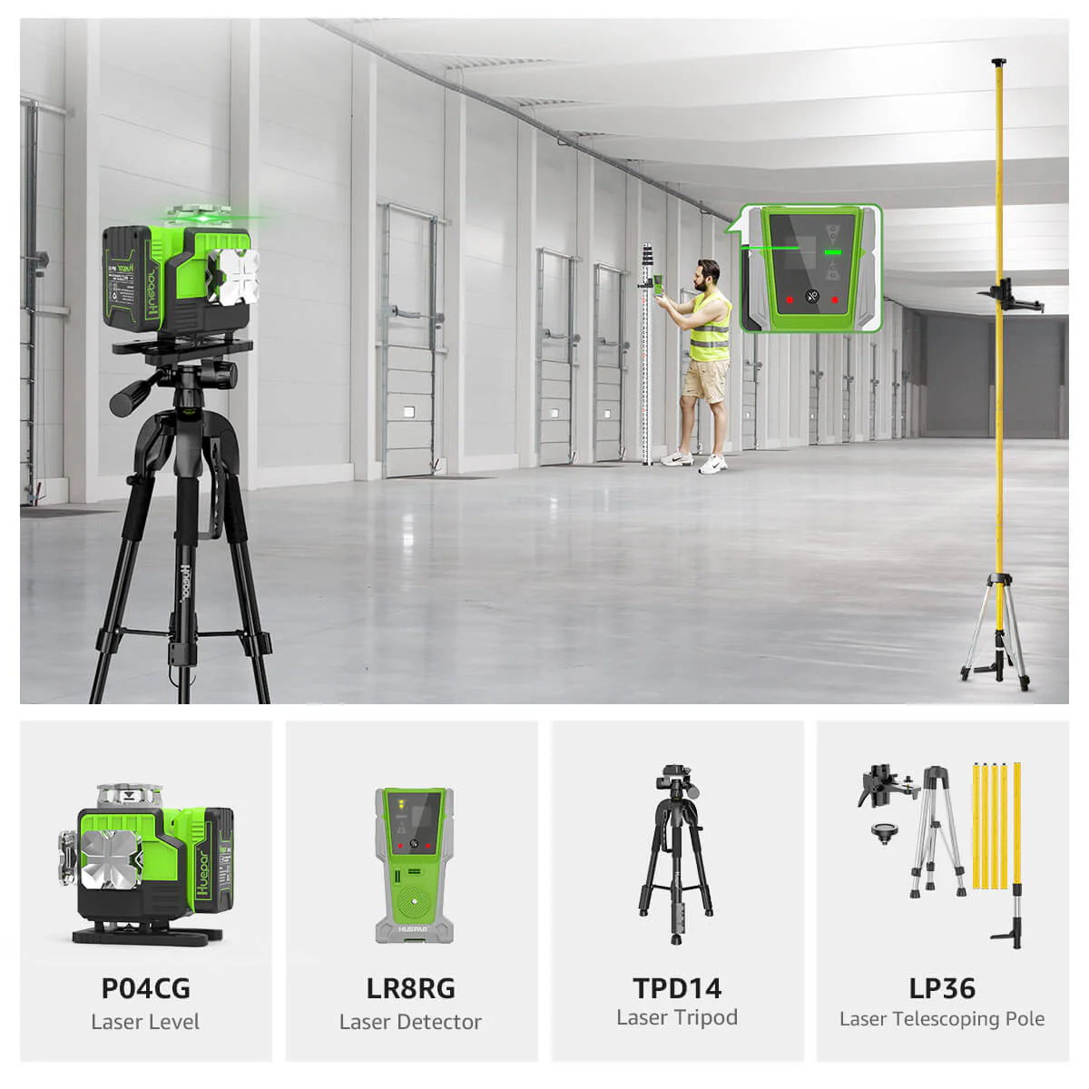 Huepar P04CG Pro Kit