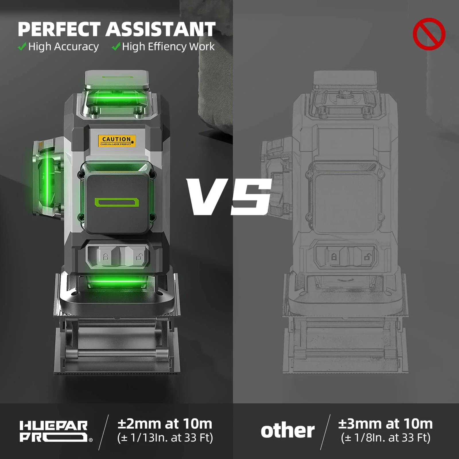 Huepar Pro ZK04CG Laser Level - Image 7