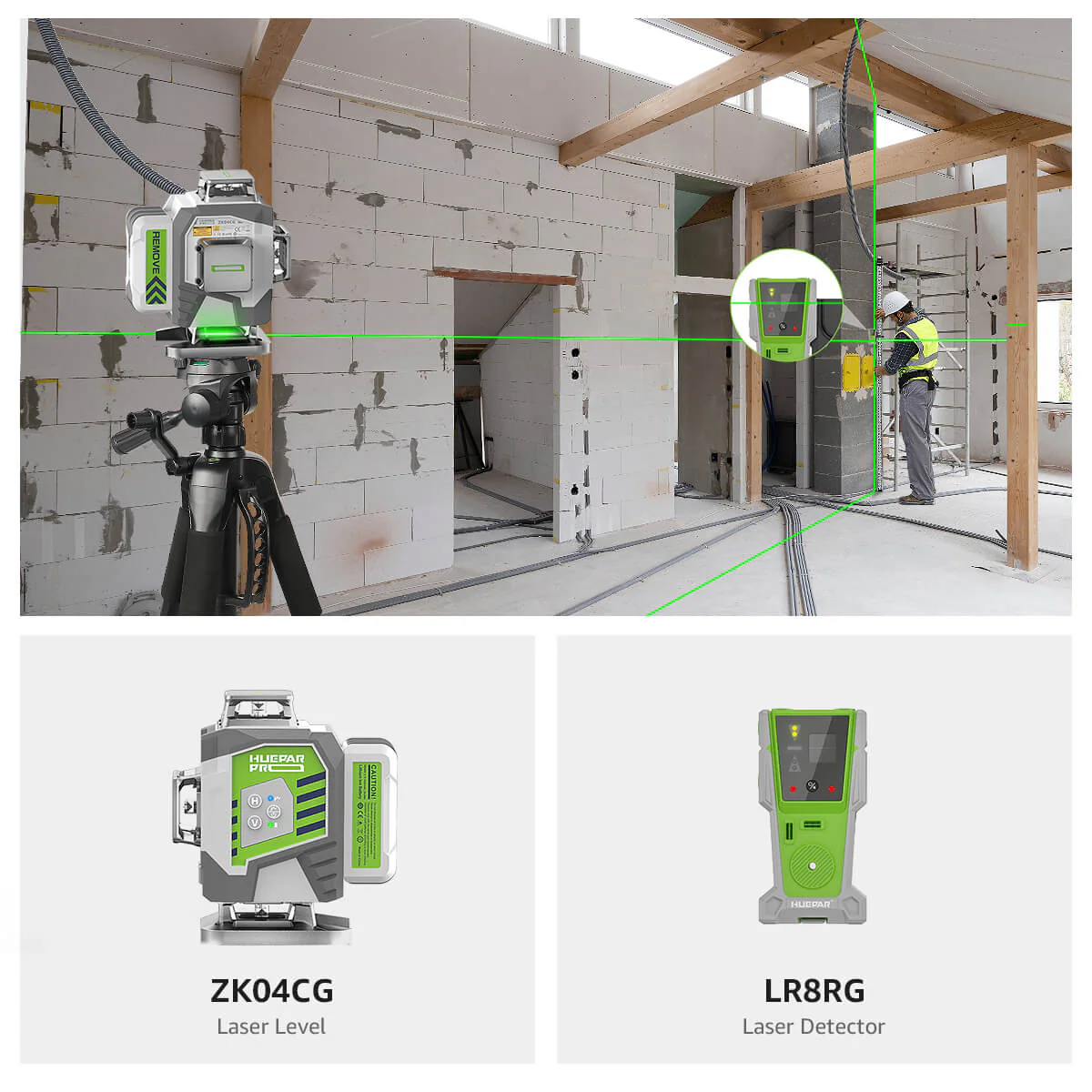 Huepar Pro ZK04CG Starter Kit
