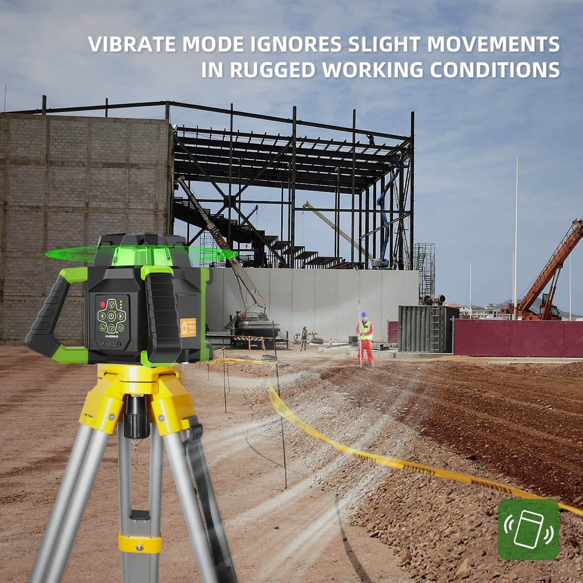 Huepar RL300HVG Laser Level - Image 5