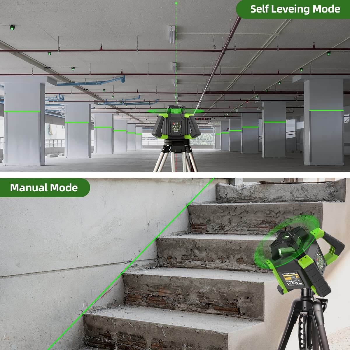 Huepar RL300HVG Laser Level - Image 6