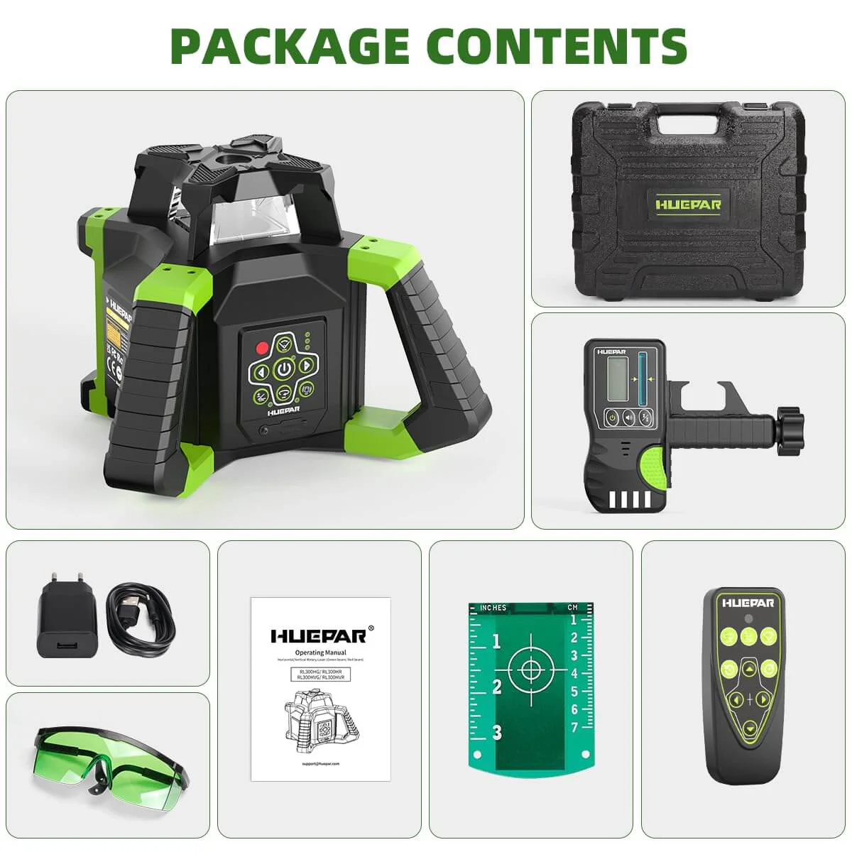 Huepar RL300HVG Laser Level - Image 9