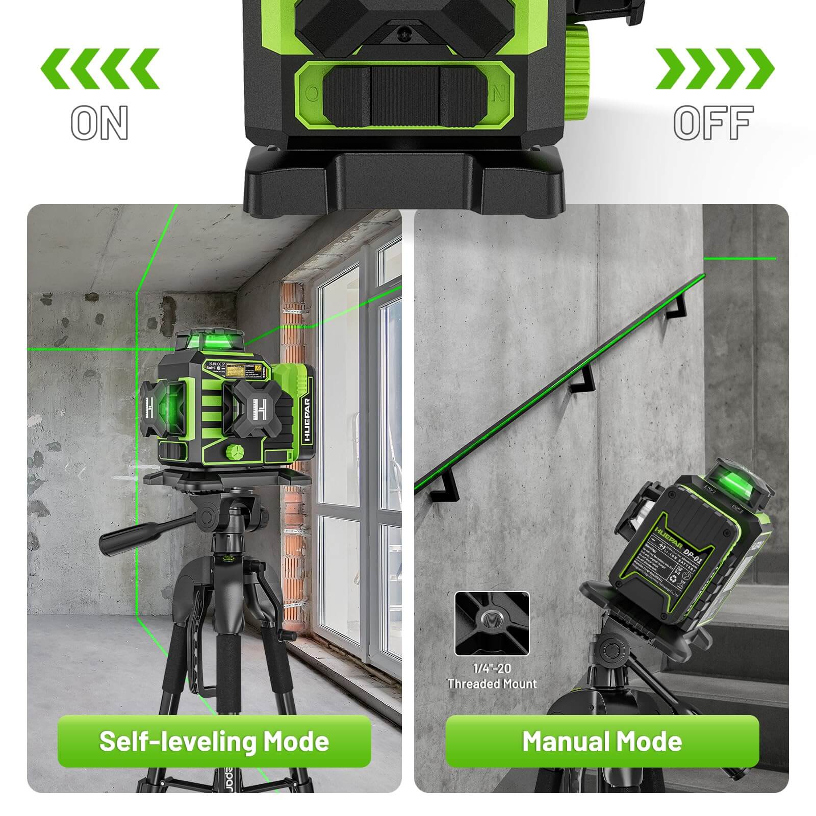 Huepar W03CG Laser Level - Image 9