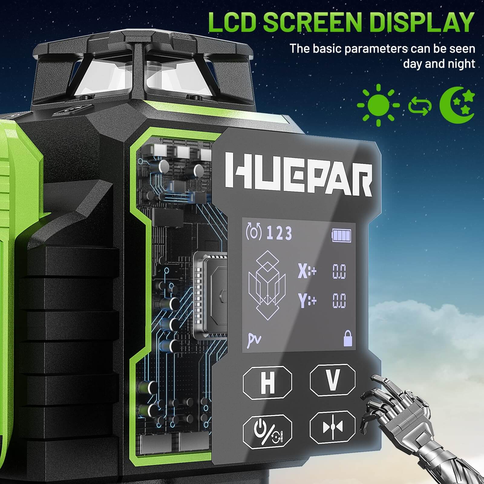 Huepar W03CG Laser Level - Image 5