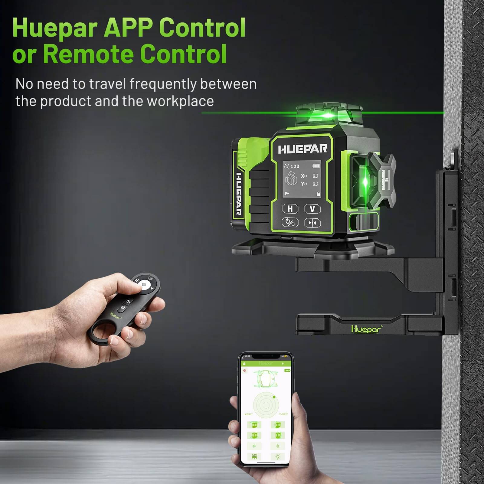 Huepar W03CG Laser Level - Image 6